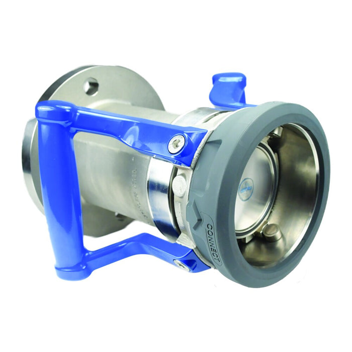 Acople Dixon Desconexión en seco – 3" acero inoxidable 2DDC300SSFL