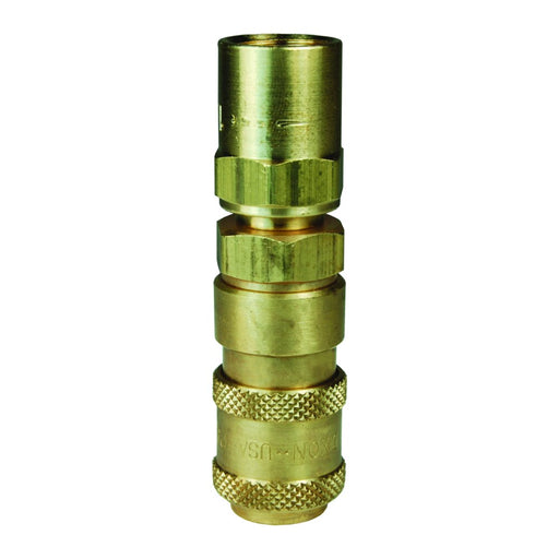 Acople Dixon Serie A Astronautics alta presión reusable espiga latón – latón 2AE2-B