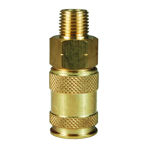 Acople Dixon Serie CJ europeo intercambio roscas macho – 1/4" latón 2CJM2-B