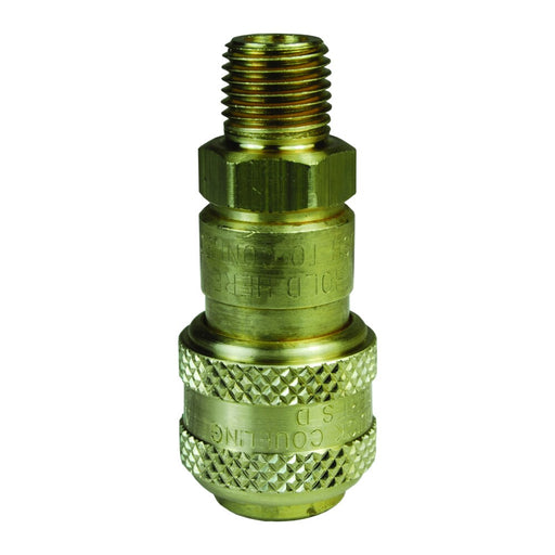 Acople Dixon Serie DF automati industrial roscas macho – 1/4" latón 2DM2-B