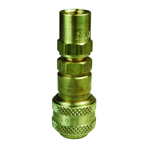 Acople Dixon Serie DF industrial reusable espiga – 1/4" latón 2DE2-B