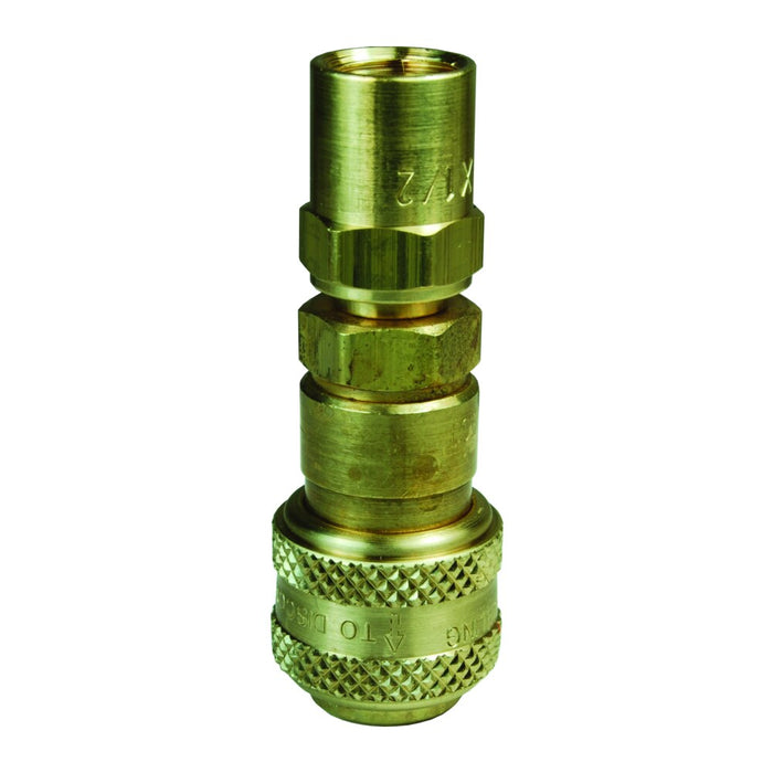 Acople Dixon Serie DF industrial reusable espiga – 1/4" latón 2DE2-B