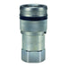 Cople Intercambio ISO16028 Cara Plana (Flushface) Dixon Serie-HT 1" x 1" - 11-1/2 NPTF rosca hembra acero 8HTF8