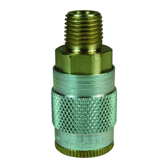 Acople Dixon Serie J Tru-Flate – 1/4" latón 2JM2-B