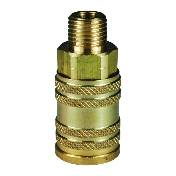 Acople Dixon Serie M manual ARO intercambio roscas macho – 1/4" latón 2MM2-B