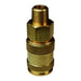 Acople Dixon Serie U automático universal – 1/4" latón 2UM2-B