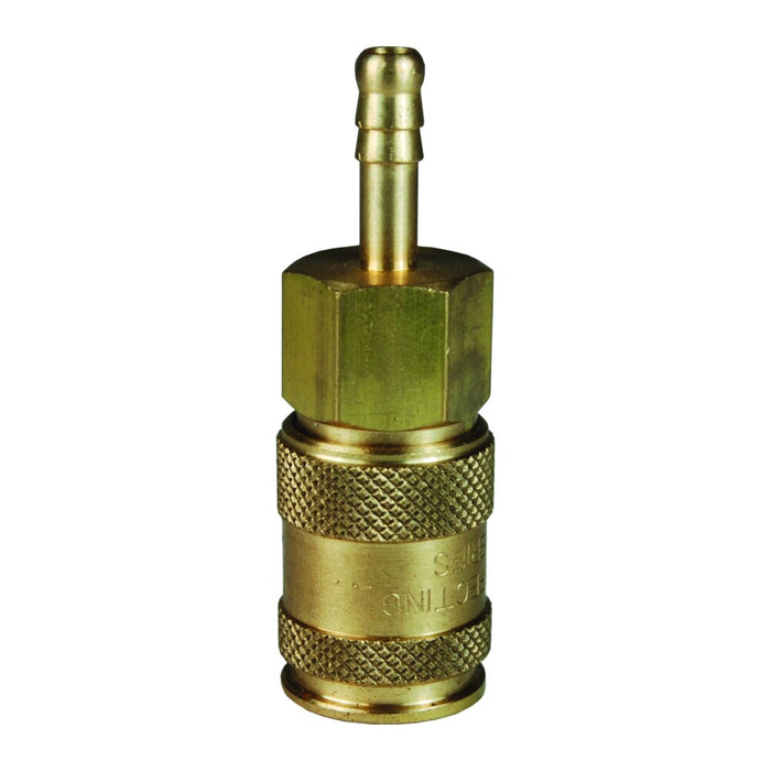 Acople Dixon Serie U automático universal estándar espiga de – 1/4" latón 2US2-B