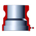 Adaptador Dixon Camlock para welding copa a tubo – 2" aluminio 200AWSPAL