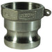 Adaptador Dixon 1-1/2" macho rosca hembra NPT en aluminio G150-A-AL