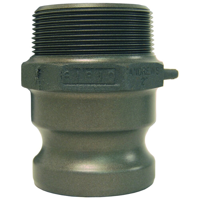 Adaptador Dixon 1-1/2" macho rosca macho NPT en aluminio 150-F-ALH