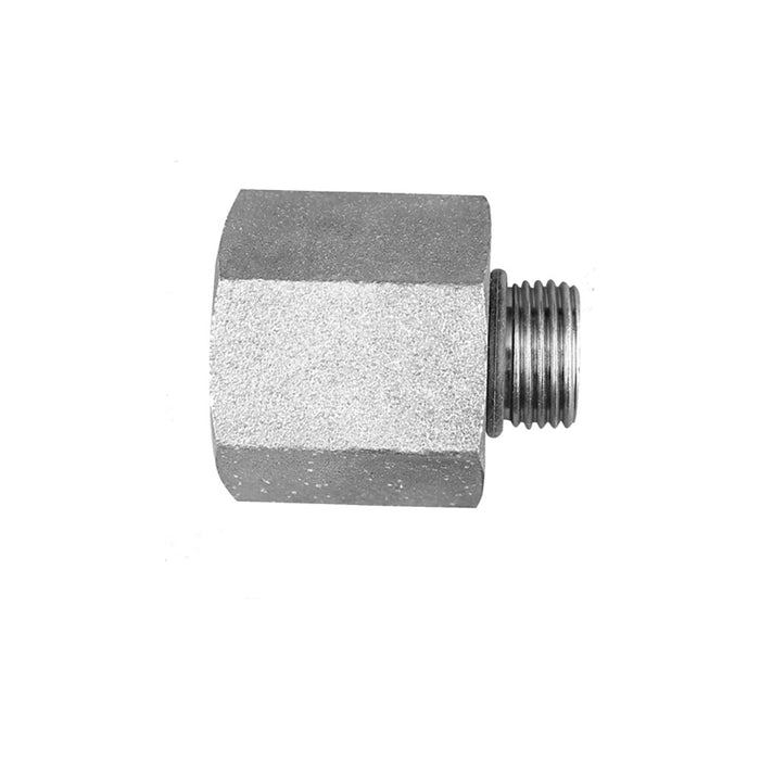 Adaptador Dixon 1-1/4" x 1" macho SAE O-ring Boss x hembra NPTF en acero 6405-20-16