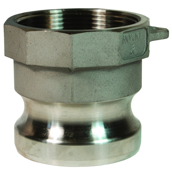 Adaptador Dixon 1/2" hembra rosca hembra NPT G50-A-SS