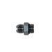 Adaptador Dixon 1/4" macho JIC 37° x macho SAE O-ring Boss en acero 1231-04-04