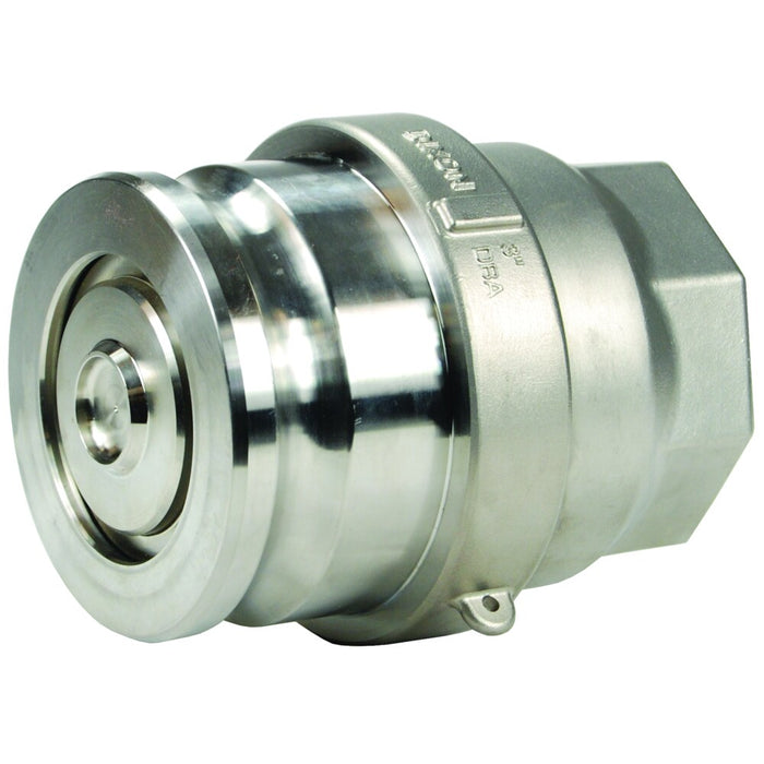 Adaptador Dixon 2" × 1-1/2" hembra rosca hembra NPT en acero inoxidable DBA72-150