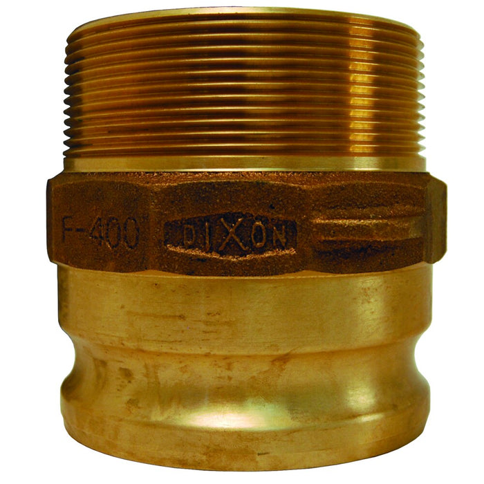 Adaptador Dixon 2-1/2" macho rosca macho NPT 250-F-BR