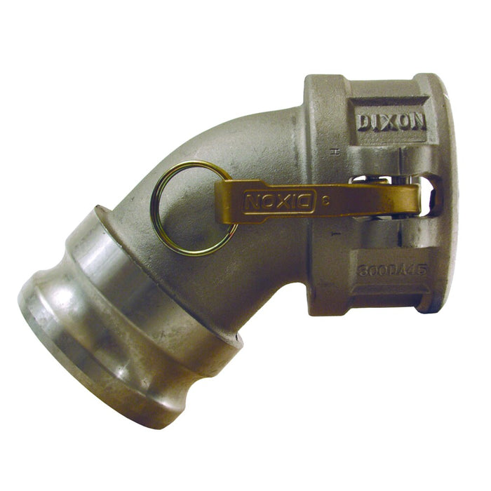 Adaptador Dixon 2" macho en aluminio 200DA-45AL