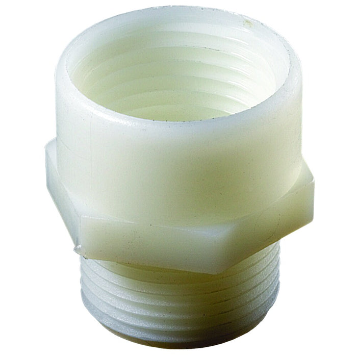 Adaptador Dixon 3/4" × 1/4" macho rosca macho NPT en nylon TA772