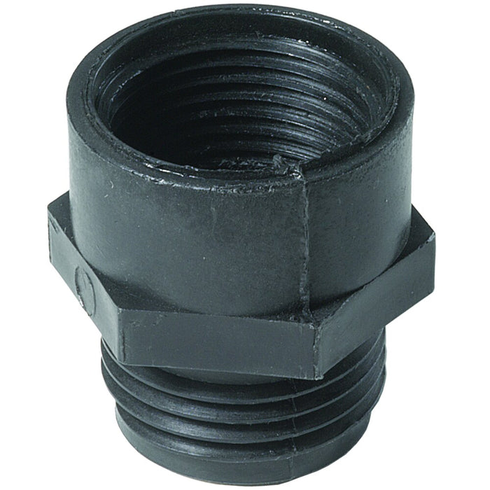 Adaptador Dixon 3/4" macho rosca hembra NPT en polipropileno PPA75