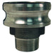 Adaptador Dixon 3" × 4" macho rosca macho NPT en aluminio 3040-F-AL