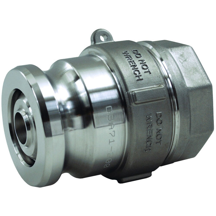 Adaptador Dixon 4" × 3" hembra rosca hembra NPT en acero inoxidable DBA71-300