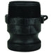 Adaptador Dixon 4" macho rosca macho NPT PPF400