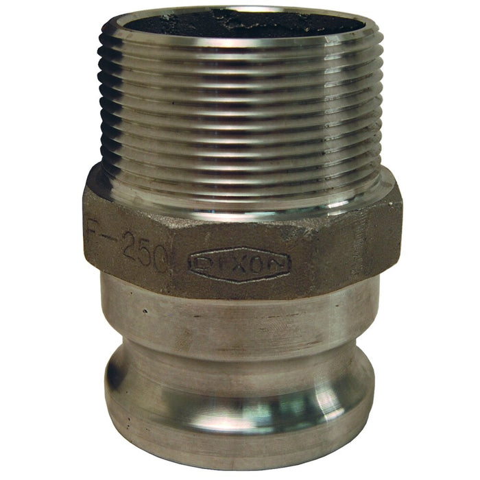 Adaptador Dixon 5" macho rosca macho NPT en aluminio G500-F-AL