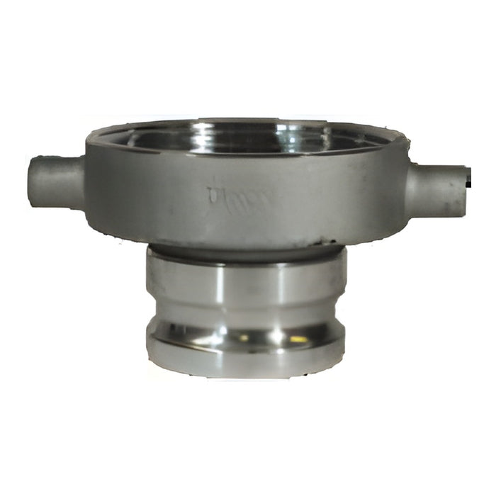 Adaptador Dixon en aluminio — medidas 2" a 4"