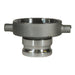Adaptador Dixon en aluminio — medidas 2" a 4"