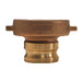 Adaptador Dixon en latón — serie TCA-BR