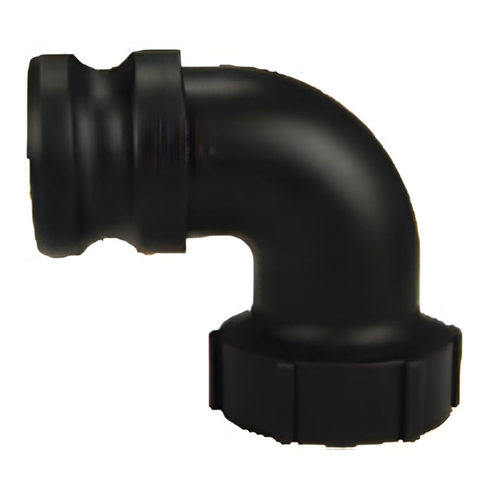 Adaptador Dixon 1-1/2" hembra rosca hembra NPT en polipropileno 90PPA150