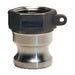 Adaptador Dixon macho rosca hembra NPT — serie A-HA