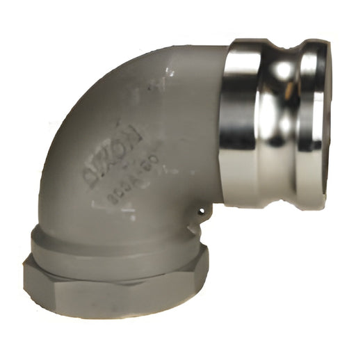 Adaptador Dixon macho rosca hembra NPT en aluminio — serie A-90AL