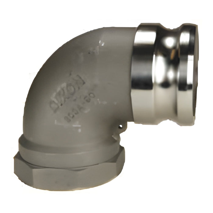 Adaptador Dixon macho rosca hembra NPT en aluminio — serie A-90AL