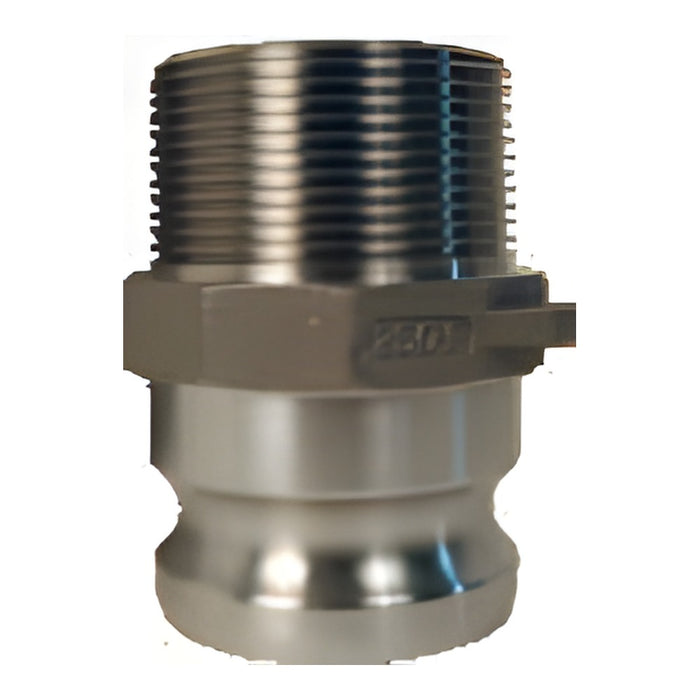 Adaptador Dixon 3/4" × 1/2" macho rosca macho NPT en acero inoxidable 316 7550-F-SS