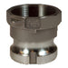 Adaptador Dixon 4" macho Tipo A rosca hembra NPT L400-A-AL