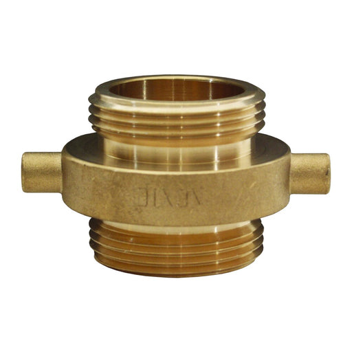Adaptador Dixon Dbl m orejas (pasador oreja) 2.5" mnst × 2.5" mnst latón – 5" latón DMP2525F