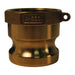 Adaptador Global Tipo A Dixon 4" latón G400-A-BR