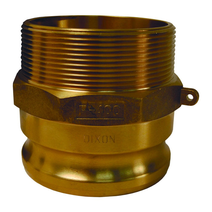 Adaptador x Macho NPT Dixon 3" latón G300-F-BR