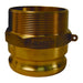Adaptador x Macho NPT Dixon 3" latón G300-F-BR
