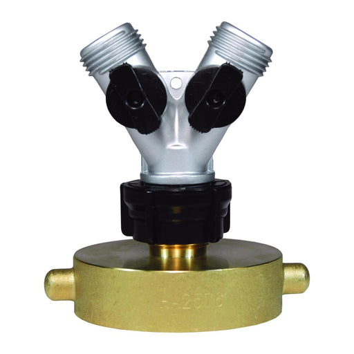 Conexión de hidrante Dixon 2 1/2" hazmat hidrante adptr br – 2 1/2" HHA1576