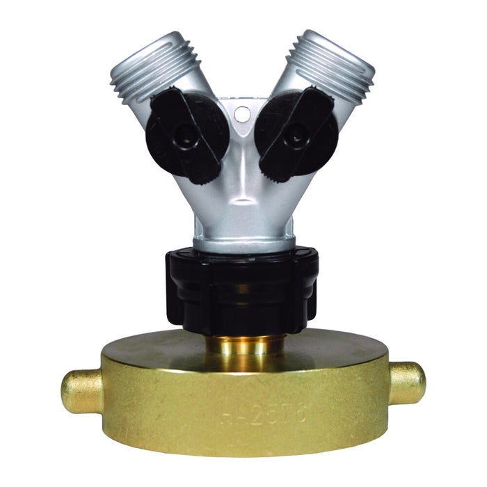 Adaptador Dixon Latón hazmat con pasador lugs – latón HHA2576