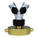 Adaptador Dixon Latón hazmat con pasador lugs – latón HHA2576