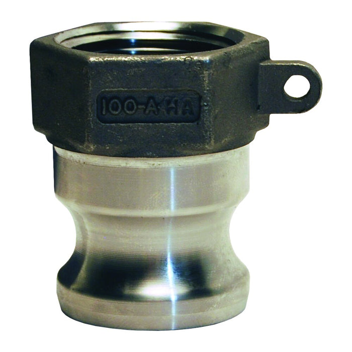 Adaptador Dixon Macho × hembra NPT hastelloy – 1" 100-A-HA