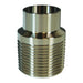 Adaptador Dixon 4" 304ss macho NPT × soldable extremo unpolished – 4" acero inoxidable B19WB-G400