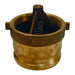 Adaptador de recuperación de vapor Dixon Bayco de 4 pulgadas en bronce, collar con adaptador por NPT hembra, VR4086