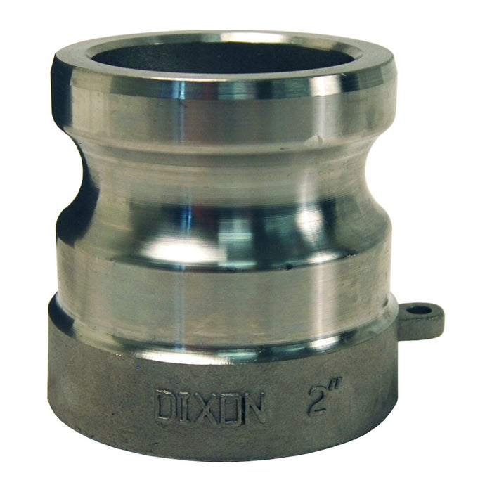 Adaptador Dixon × socket soldable a schd40 tubo – 2" acero inoxidable 200AWSPSS