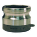 Adaptador Dixon × soldable a tope a schd40 tubo or socket soldable a tubo DE – 3" acero inoxidable 300AWBPSTSS