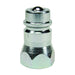 Niple Válvula de Bola Push-Pull Intercambio Agrícola Dixon Serie-AG 3/4" x 3/4" - 14 NPTF roscas hembra acero AG6F6
