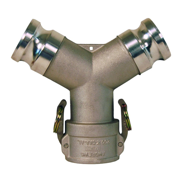 Acople x Adaptador "Y" Dixon 4" aluminio 400YDAAAL