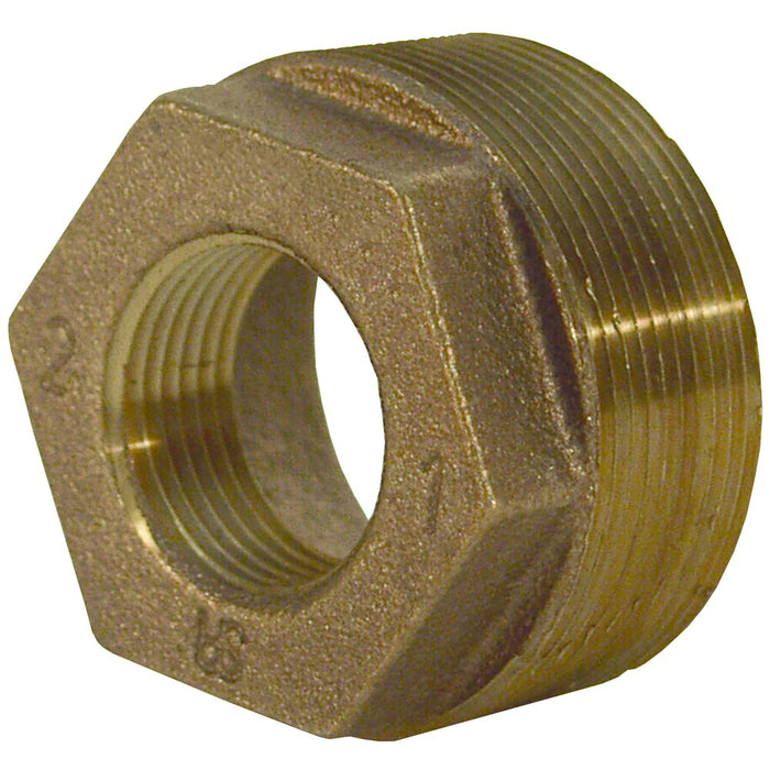 Buje Dixon 1-1/2" × 1-1/4" rosca macho NPT en latón HB1512B